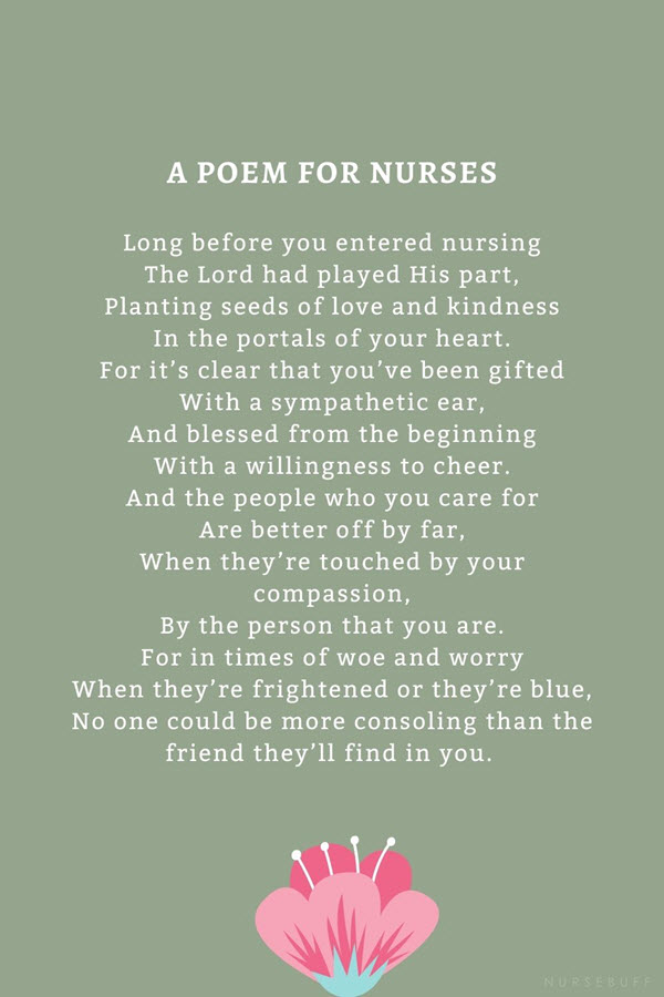 a poem for nurses