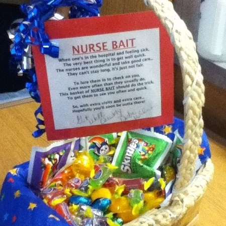 candy gift basket ideas for nurses