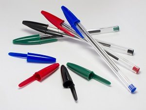 colored ballpens