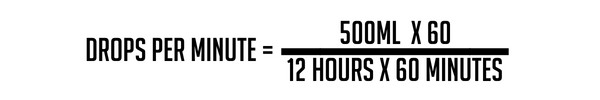 drops per minute example 1