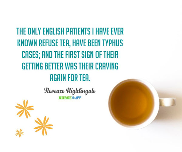 florence nightingale tea quotes