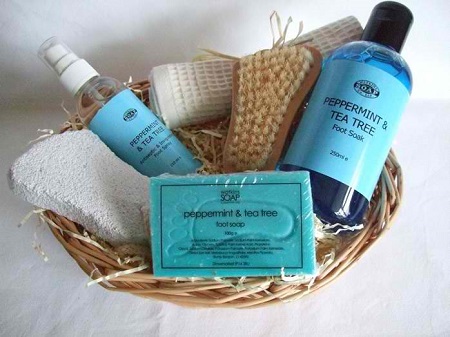 foot care gift basket ideas for nurses