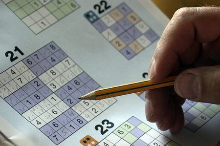 fun activities for seniors sudoku