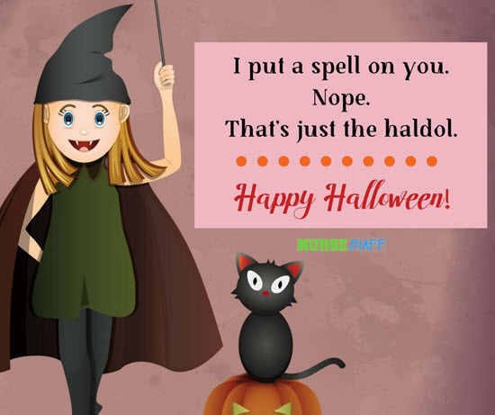 funny halloween greetings for nurses