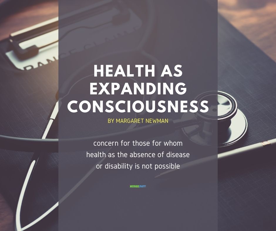 health as expanding consciousness nursing theories