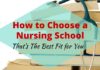 How to Choose a Nursing School