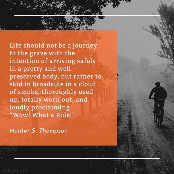 hunter s thompson quote