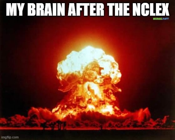 nclex brain memes