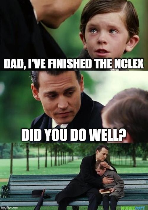 nclex finished memes