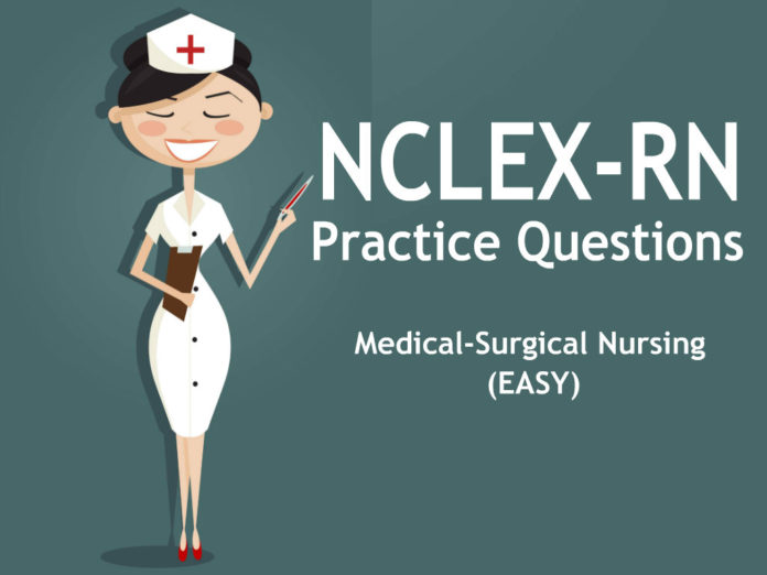 NCLEX RN practice questions medical surgical