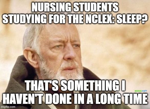 nclex sleep memes