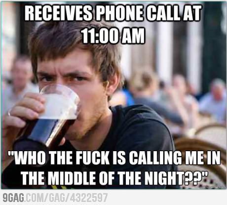 night shift memes phone call