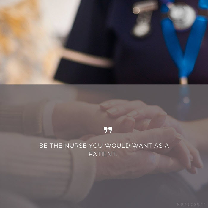 nursing quotes be the nurse