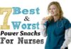 power snacks for nurses