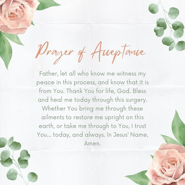 prayer of acceptance