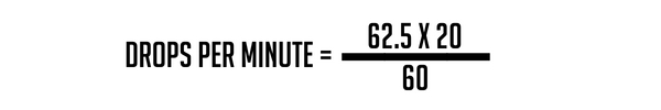 rate of infusion example 2