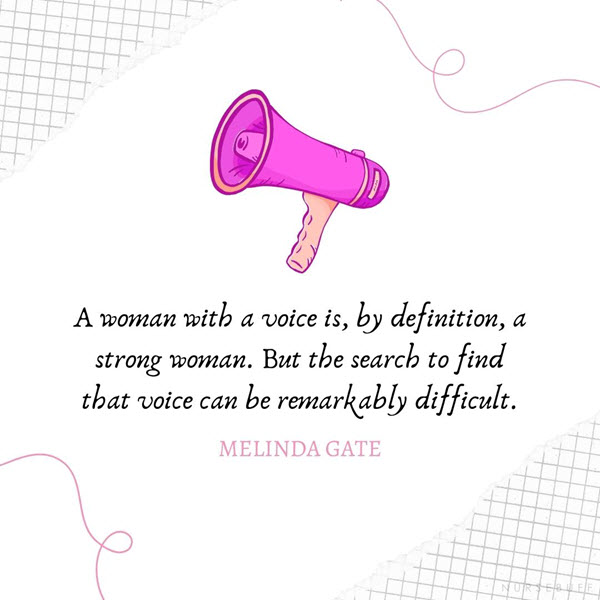 melinda gate quote