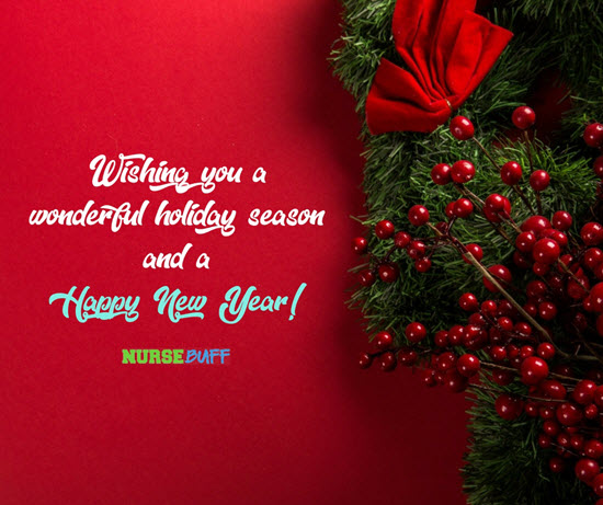 very nice christmas greetings for nurses