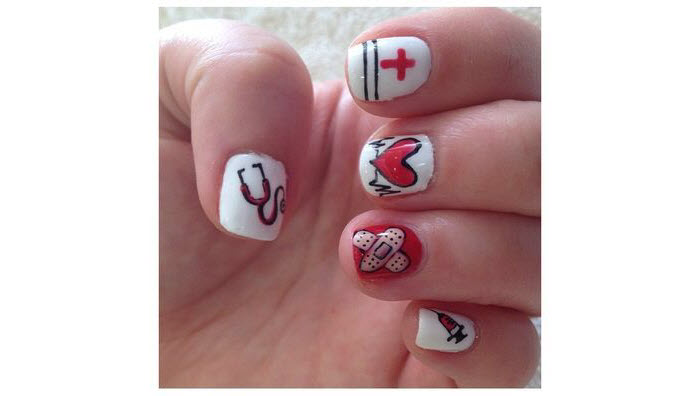 Medical-Stuff-Nail-Art