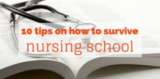 how to survive nursing school