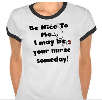 Be Nice Nurse T-shirt