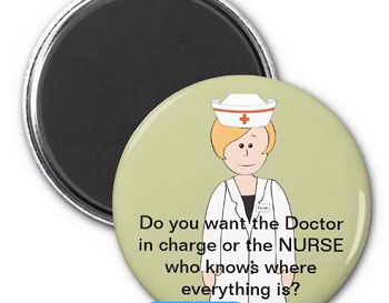 Funny Nurse Magnets