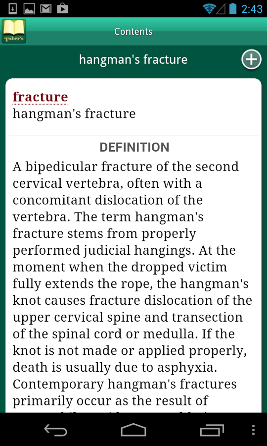 Tabers Medical Dictionary